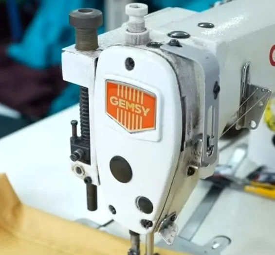 Reinforced double-needle stitching for wash durability